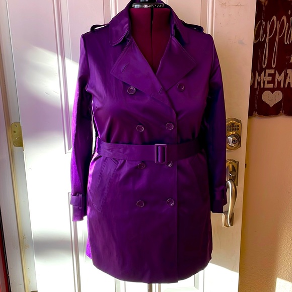 Joan Rivers Jackets & Coats Joan Rivers Short Trench Coat Poshmark